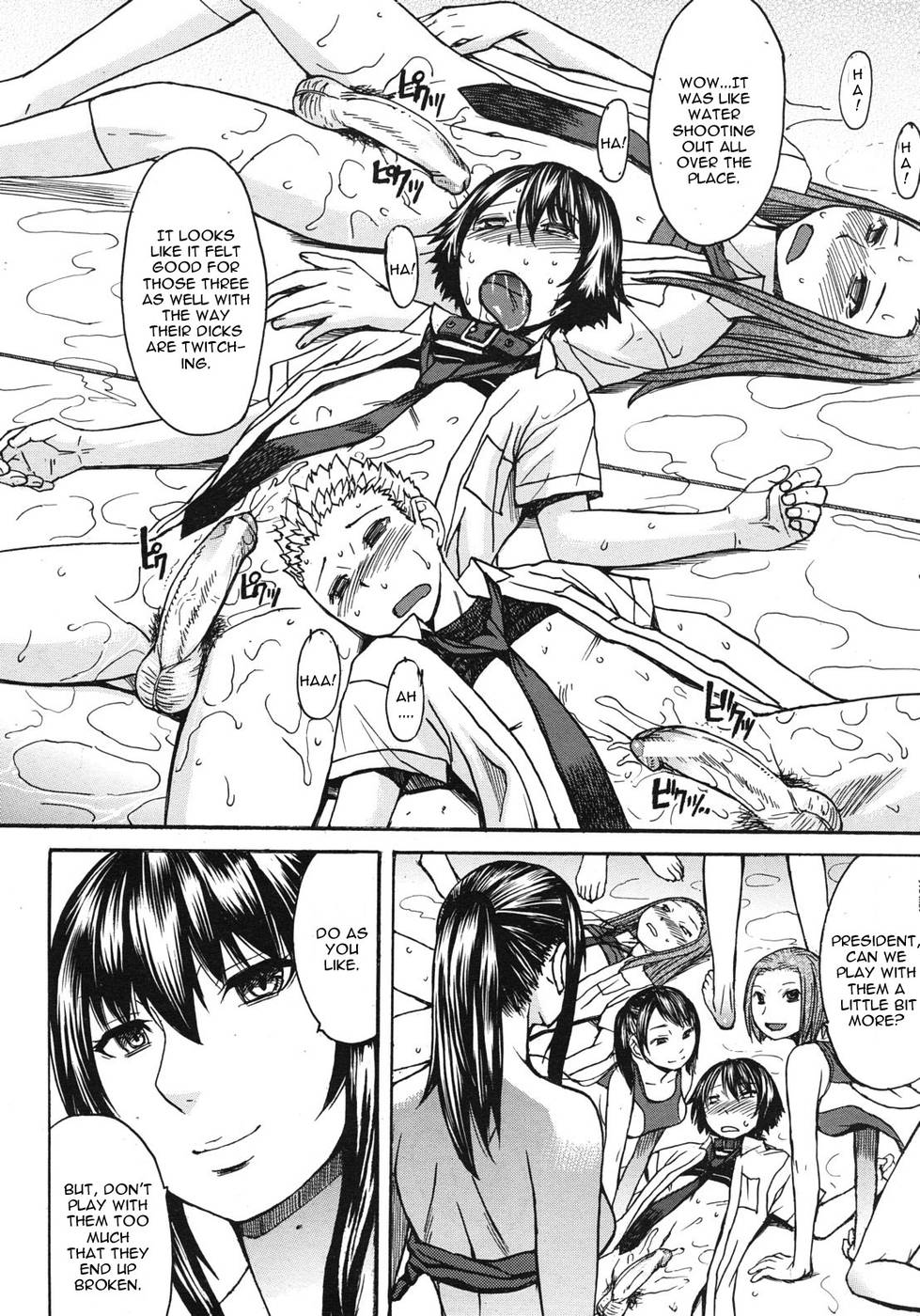 Hentai Manga Comic-Shachi no Tawamure-Meikai kara no Shisha-Read-38